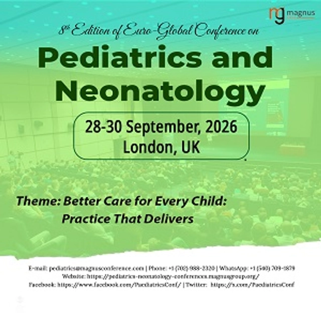 8th Edition of Euro-Global Conference on Pediatrics and Neonatology